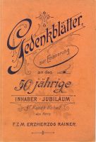 Gedenkblätter zum 50jährigen Inhaberjubiläum 00